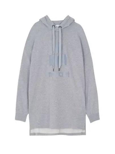 Shannon Logo Hoodie Grey - ISABEL MARANT - BALAAN 2