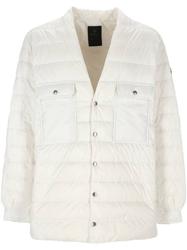 MONCLER X RICK OWENS Coats White - MONCLER - BALAAN 1