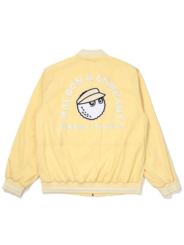 Invest in Golf Stadium Jacket LEMON MAN - MALBON GOLF - BALAAN 2