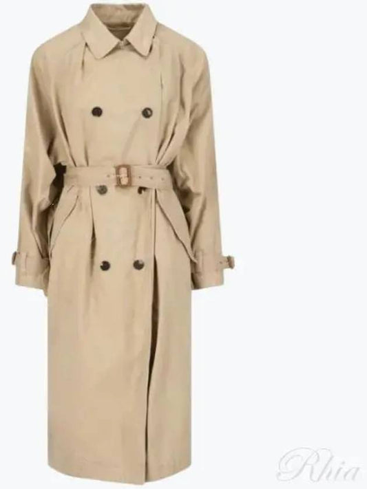 Edenna Trench Coat Beige - ISABEL MARANT - BALAAN 2