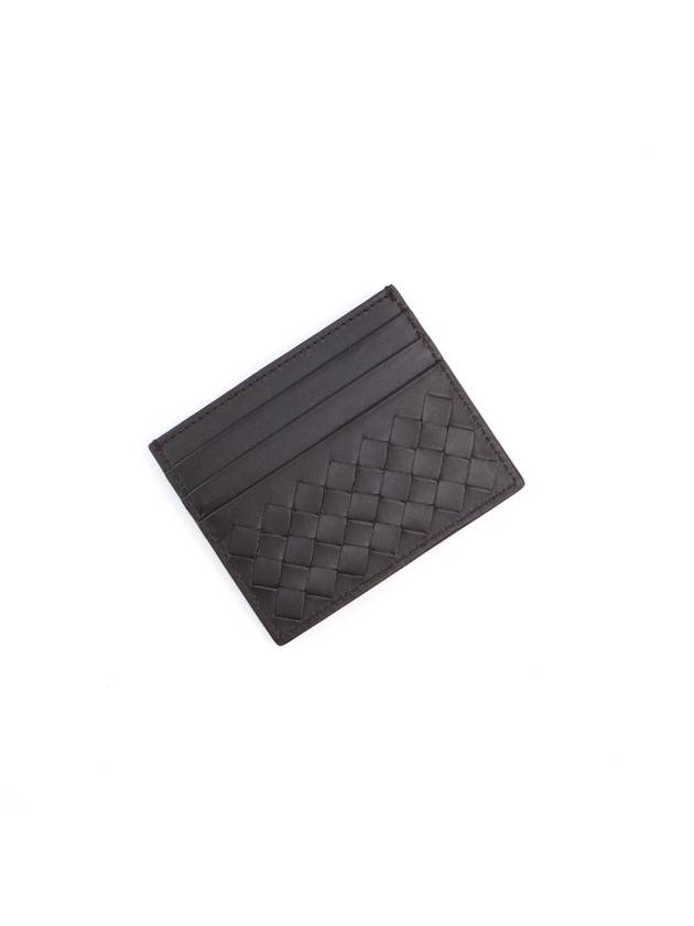 Intrecciato Classic Card Wallet Brown - BOTTEGA VENETA - BALAAN 5