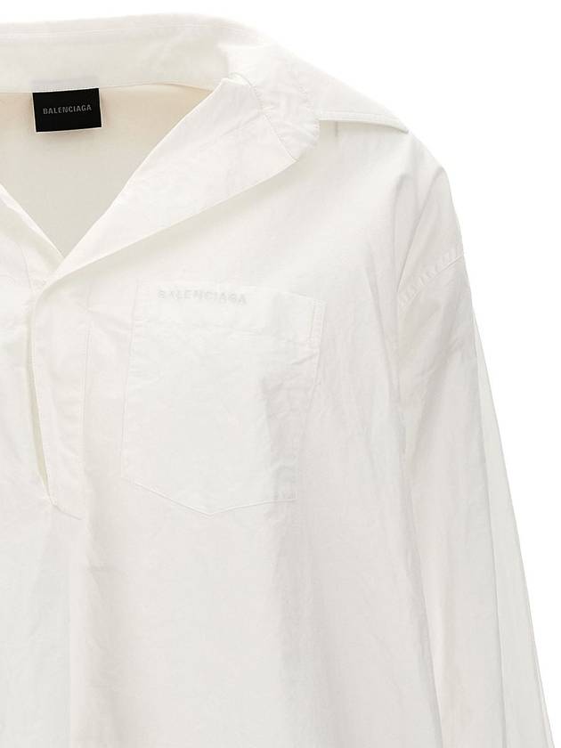 Shirt 3034252 790838 TNM60 9000 WHITE - BALENCIAGA - BALAAN 4