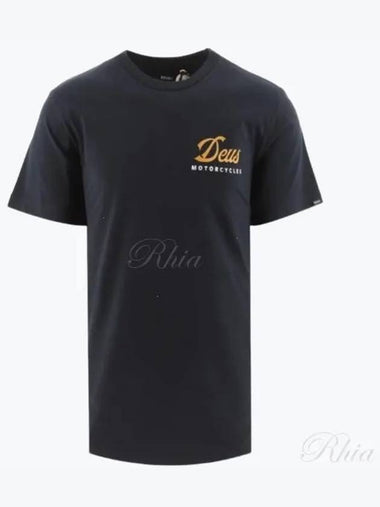 Deus 24 Ride Out Tee DMS241663D BLK T Shirt - DEUS EX MACHINA - BALAAN 1