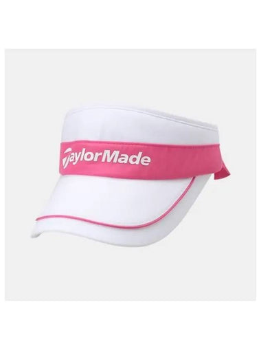 APPAREL Women s Band Color Match Ribbon Sun Visor TWHVN6624 403 - TAYLORMADE - BALAAN 1