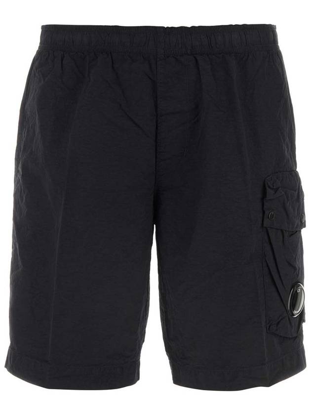 Flat Nylon Lens Beachwear Shorts Black - CP COMPANY - BALAAN 2