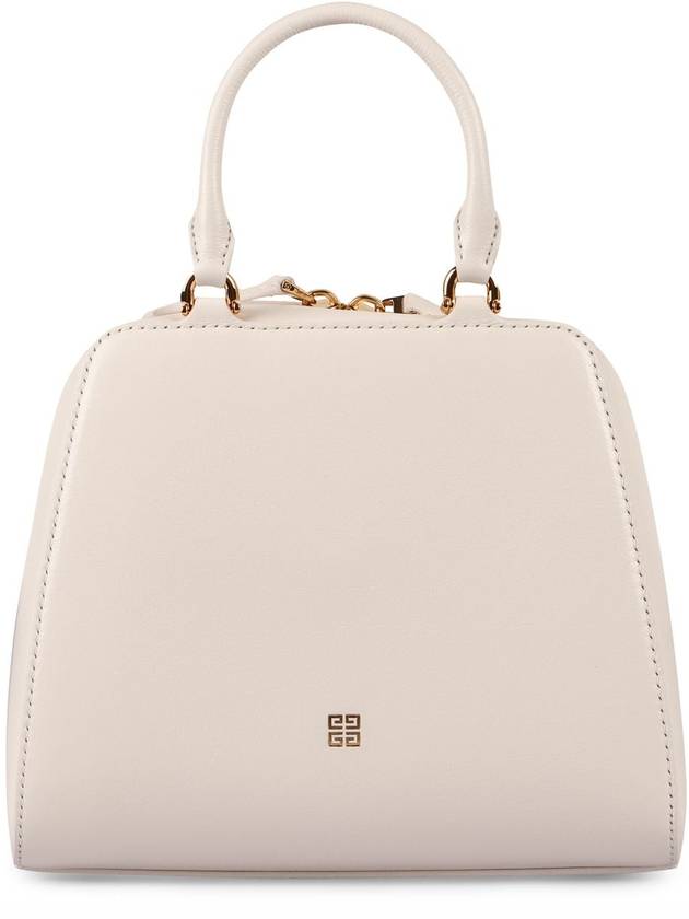 Antigona Cube Leather Mini Bag White - GIVENCHY - BALAAN 5