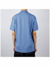 Bold Fox Head Patch Comfort Polo Shirt Blue - MAISON KITSUNE - BALAAN 5