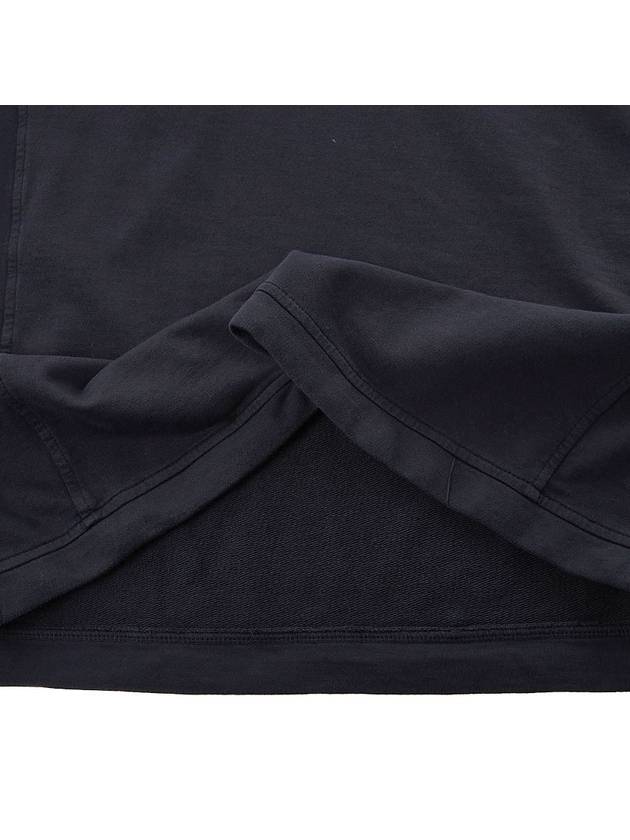 Logo Men's Hoodie Black - CP COMPANY - BALAAN.