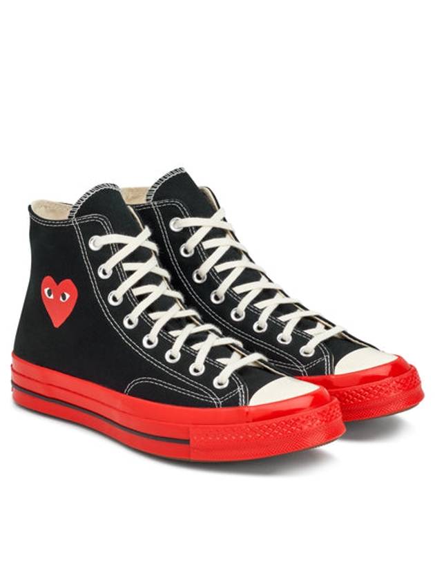 Chuck 70 High Top Sneakers P1 K124 1 Black - COMME DES GARCONS - BALAAN 4