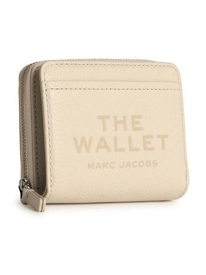 Marc Jacobs Compact White Leather Mini Wallet - MARC JACOBS - BALAAN 2