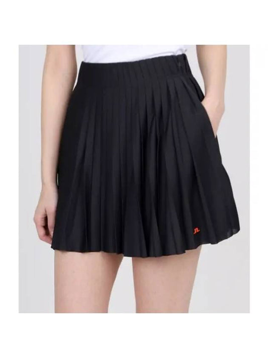 Gayle Golf Skirt Black - J.LINDEBERG - BALAAN 1