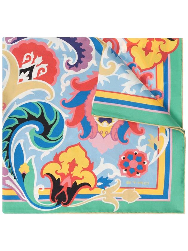 Etro Silk Scarf, Women's, Multicolour - ETRO - BALAAN 1