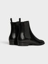 Drugstore Shiny Calfskin Chelsea Boots Black - CELINE - BALAAN 4