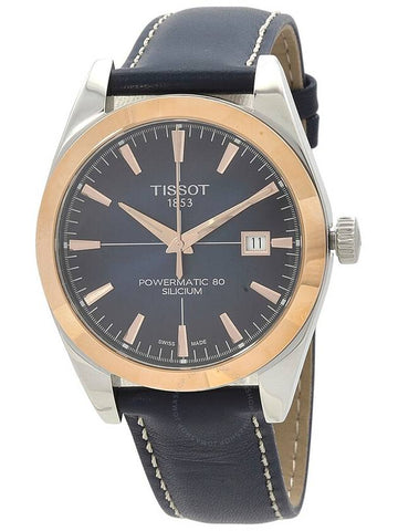 Tissot Gentleman Powermatic 80 Silicium Automatic Chronometer Blue Dial Men's Watch T927.407.46.041.00 - TISSOT - BALAAN 1