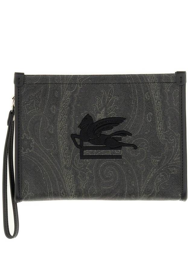 Etro Paisley Pouch With Pegasus - ETRO - BALAAN 1