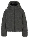 FF Wool Blouson Padding Grey - FENDI - BALAAN 2