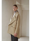 loose fit half coatJun Bird - CAHIERS - BALAAN 2