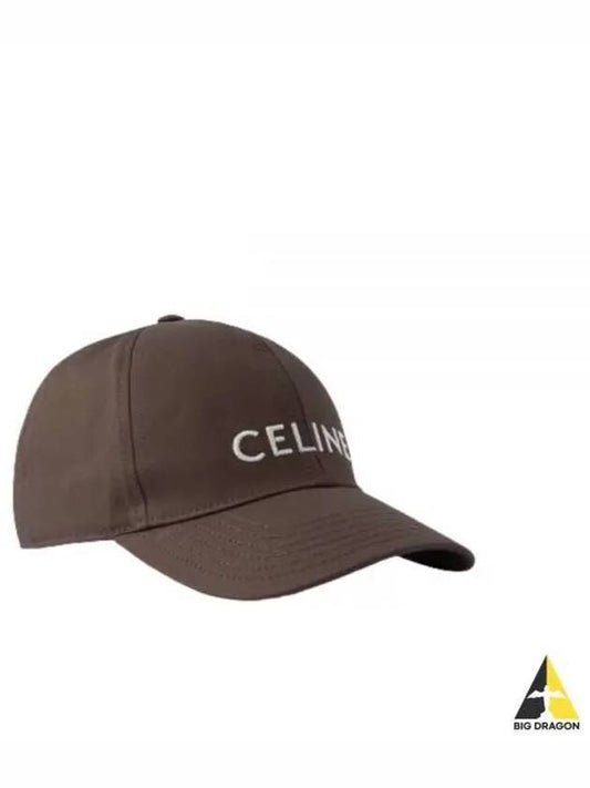 Logo Ball Cap Brown - CELINE - BALAAN 2