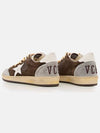 Ball Star Leather Low Top Sneakers Brown - GOLDEN GOOSE - BALAAN 4