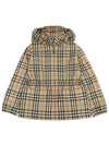 Kids Vintage Check Hooded Jacket Archive Beige - BURBERRY - BALAAN 3