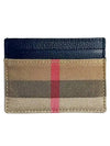 Sandon Vintage Check Card Holder Black Brown - BURBERRY - BALAAN 2