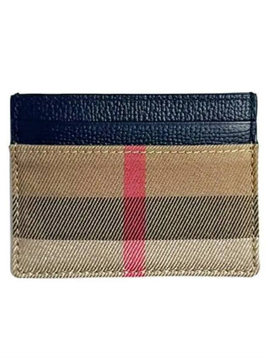 Sandon Vintage Nova Check Card Wallet 80731411 - BURBERRY - BALAAN 1