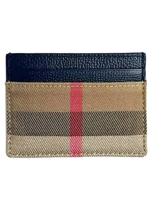 Sandon Vintage Nova Check Card Wallet 80731411 - BURBERRY - BALAAN 1