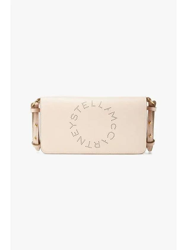 STELLA McCARTNEY LOGO Mini Crossbody Bag Light Pink - STELLA MCCARTNEY - BALAAN 1