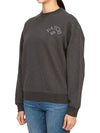 Embroidered Logo Cotton Sweatshirt Grey - PATOU - BALAAN 5