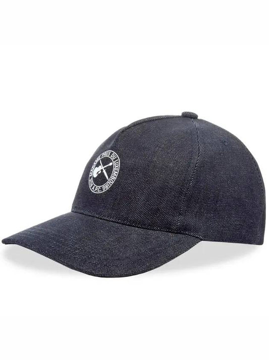 Eden Guitar Logo Ball Cap Indigo - A.P.C. - BALAAN 1