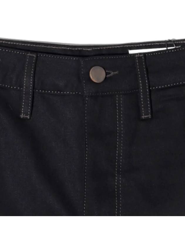 Mid-Rise Twisted Jeans Black - LEMAIRE - BALAAN 4