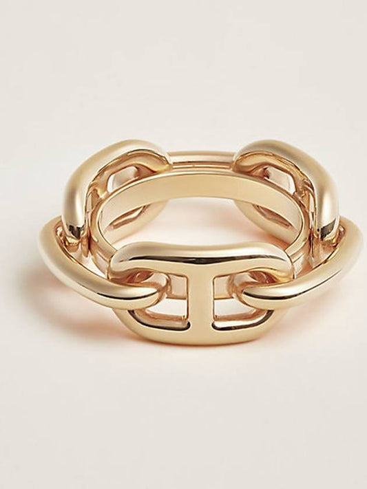 Legate scarf ring gold - HERMES - BALAAN 1