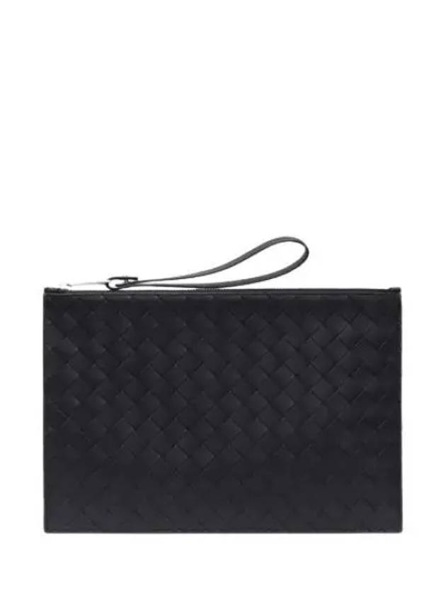 Big Intrecciato Weaving Large Pouch Women s Clutch Bag - BOTTEGA VENETA - BALAAN 1