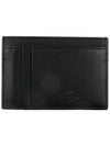 Men's VLTN Logo Calf Leather Half Wallet Black - VALENTINO - BALAAN 4