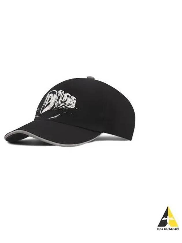 Astero Signature Ball Cap Black - DIOR - BALAAN 2