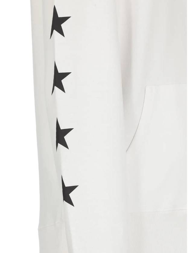 Side Back Star Patch Hoodie White - GOLDEN GOOSE - BALAAN 3