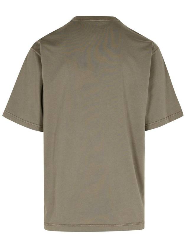 Dolce & Gabbana Brown Cotton T-Shirt - DOLCE&GABBANA - BALAAN 3