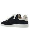 Bryce Suede Low Top Sneakers Black - ISABEL MARANT - BALAAN 4