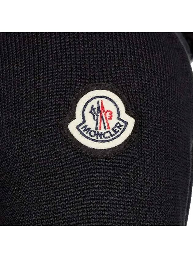 Logo knit mix quilting padded jacket 9B000 24 M1121 999 - MONCLER - BALAAN 4