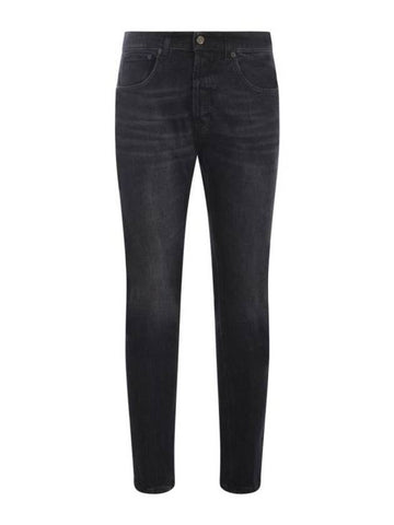 Denim Straight Pants UP576DS0215GI1 999 BLACK - DONDUP - BALAAN 1