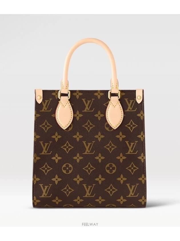 Sac Plat BB Monogram Tote Bag Brown - LOUIS VUITTON - BALAAN 3