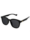 Eyewear Square Horn-Rim Sunglasses Black - GUCCI - BALAAN 1