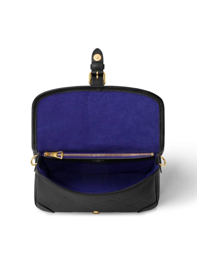 Diane Monogram Leather Shoulder Bag Black - LOUIS VUITTON - BALAAN 5