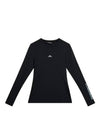 Tekla Slim Crew Neck Long Sleeve T-Shirt Black - J.LINDEBERG - BALAAN 2