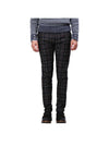 Seville Check Slacks Black - SIVIGLIA - BALAAN 1