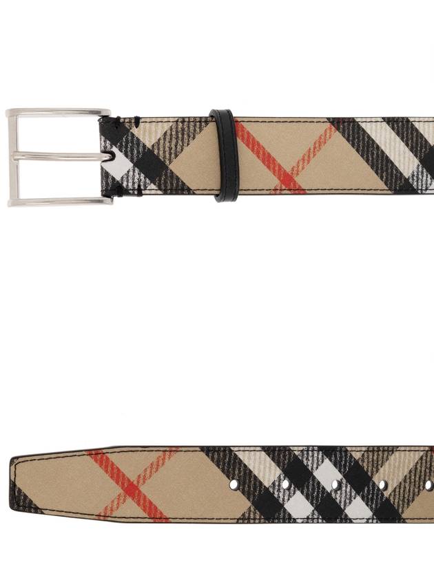 Burberry Reversible Belt, Men's, Beige - BURBERRY - BALAAN 4