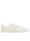 Grain Leather Low Top Sneakers White - TOM FORD - BALAAN 2