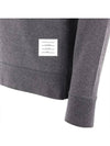 4 Bar Loopback Jersey Sweatshirt Dark Grey - THOM BROWNE - BALAAN 5