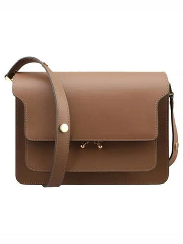 Trunk Medium Shoulder Bag Brown SBMPN09NO1 LV589 - MARNI - BALAAN 1