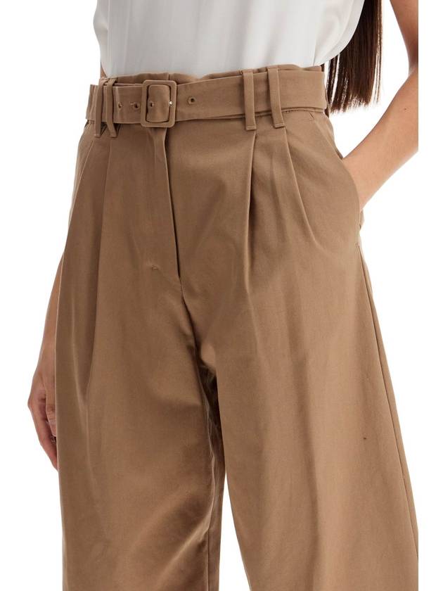 Dina wide pants beige - S MAX MARA - BALAAN 5